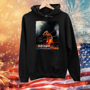 Official Time Hulk Hogan Died At The Age Of 71 On Thursday August 11 1953 – July 24 2025 Poster T-Shirt