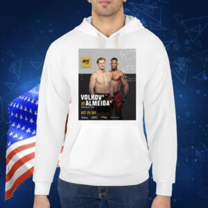 Official UFC 321 Volkov Vs Almeida Heavyweight Bout October 25 2025 Saturday Poster Shirt