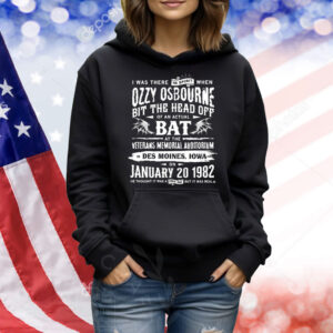 Ozzy Osbourne I Was There In Spirit Shirt