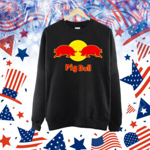 Pig Bull Red Bull parody Shirt