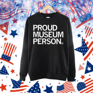 Proud Museum Person Charcoal Shirt