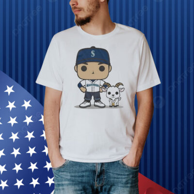 Suzuki Ichirō And Junior The Goated Seattle Mariners Shirt