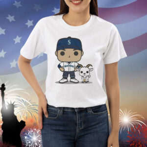 Suzuki Ichirō And Junior The Goated Seattle Mariners Shirt