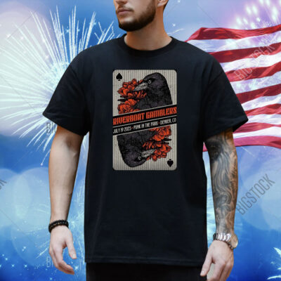 The Riverboat Gamblers Denver, CO July 19, 2025 Crow Shirt
