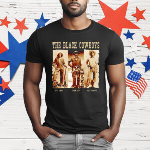 The Black Cowboys Western Rodeo Melanin Black History T-Shirt