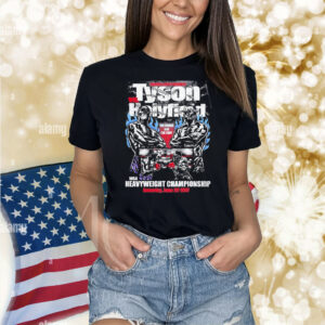 Tyson Vs Holyfield Warren Lotas The Sound And The Fury WBA Heavyweight Championship Fight Night Shirt