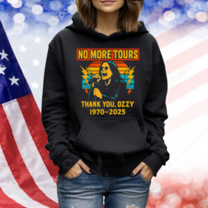 Vintage ozzy osbourne final no more tours Shirt