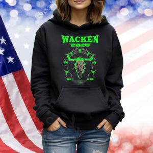 Wacken Open Air 2025 Festival From July 30 To August 2 2025 In Schleswig Holstein Germany Stargate Shirt
