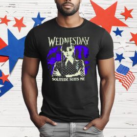 Wednesday Solitude Suits Me T-Shirt