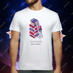 ABC Top 100 Books Of The 21st Century Radio National Ladder T-Shirt
