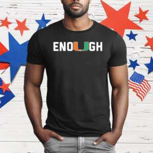 Akheem Mesidor Wearing Enough T-Shirt