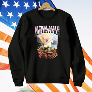 Alpha Male Unicorn Art T-Shirt