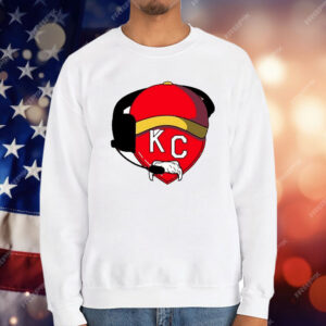 Andy Reid Kansas City Chiefs Coach Mustache Heart T-Shirt