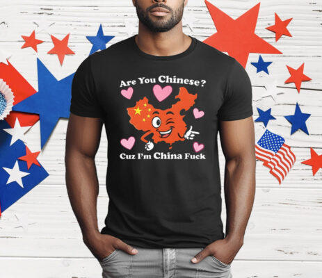 Are you Chinese Cuz I’m China Fuck T-Shirt