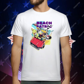 Beach Patrol Cartoon T-Shirt