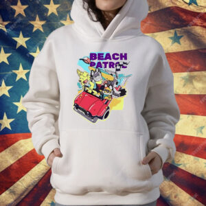 Beach Patrol Cartoon T-Shirt