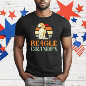 Beagle Grandpa Vintage T-Shirt