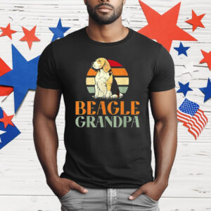 Beagle Grandpa Vintage T-Shirt
