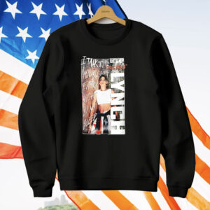 Becky Lynch The Man I Talk To Tour Ghost Every Night In My Sleep T-Shirt