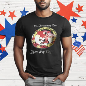 Black Sabbath World Tour 1978 10th Anniversary Never Say Day T-Shirt