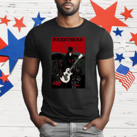 Buckethead Aug 15 Eugene Oregon Aug 16 Roseland Theater Portland 2025 T-Shirt