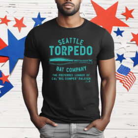 Cal Raleigh Seattle Torpedo Bat Company T-Shirt