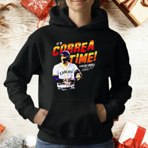 Carlos Correa Houston Astros It’s Correa Time In Houston T-Shirt