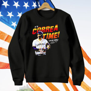 Carlos Correa Houston Astros It’s Correa Time In Houston T-Shirt
