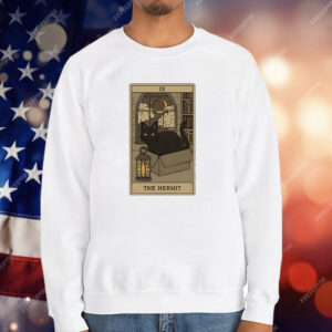 Cat IX The Hermit Tarot T-Shirt