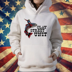 Clay Street Unit Driving Fish T-Shirt