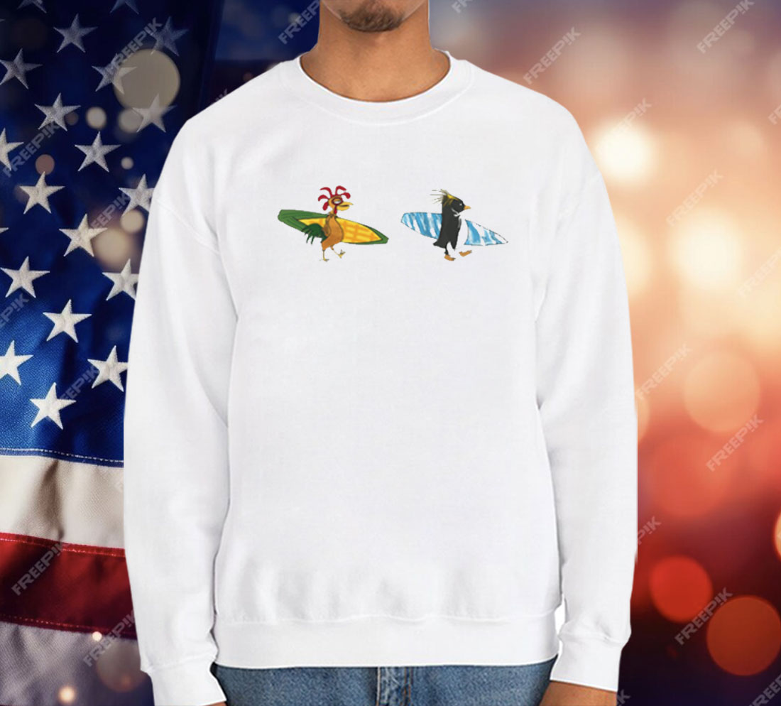 Cody Maverick & Chicken Joe Surf’s Up T-Shirt