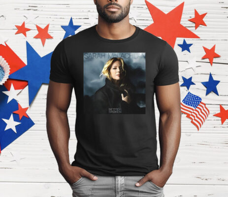 Concord Records Sarah Mclachlan Better Broken Album T-Shirt