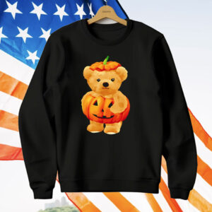 Cool Pumpkin And Teddy Bear For Halloween T-Shirt
