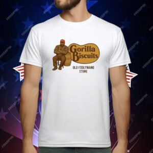 Cracker Barrel Gorilla Biscuits Old Foolywang Store T-Shirt