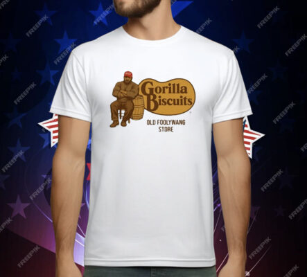 Cracker Barrel Gorilla Biscuits Old Foolywang Store T-Shirt