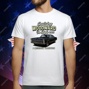 Cruising Woodward in Style 2025 T-Shirt