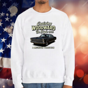 Cruising Woodward in Style 2025 T-Shirt