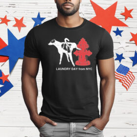 Daundry Lay From NYC Hydrant Dog T-Shirt