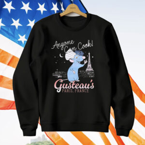 Disney Pixar Ratatouille Remy Gusteau’s Paris France Anyone Can Cook T-Shirt