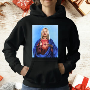 Dominik Wearing Santa Olivia T-Shirt