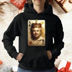 Elon Musk The King Card T-Shirt