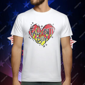 Fall Out Boy Merch Store Scratch Heart T-Shirt
