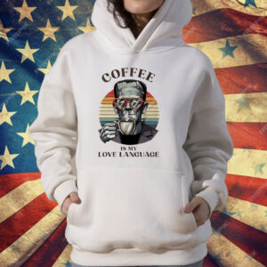 Frankenstein Coffee Is My Love Language Vintage T-Shirt