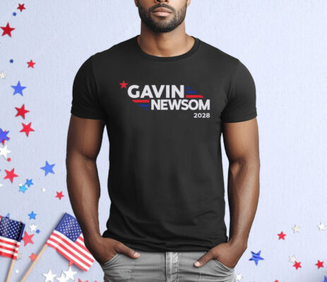 Gavin Newsom 2028 Presidential T-Shirt