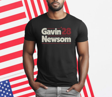 Gavin Newsom 2028 T-Shirt