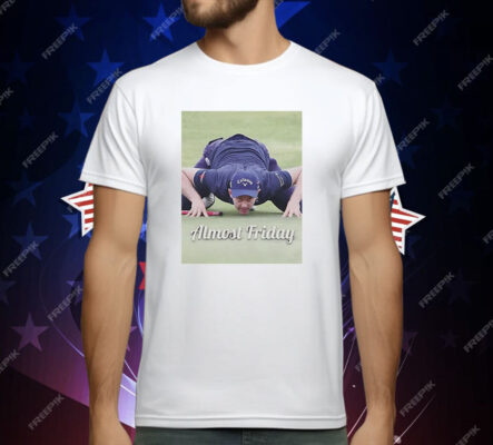 Golf Crouch Almost Friday T-Shirt