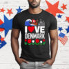 I love Denmark Viking Ship Tulip T-Shirt
