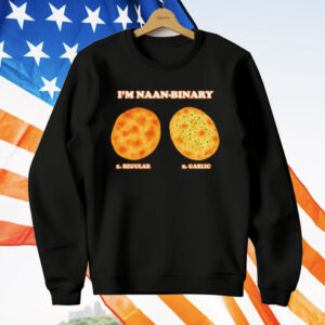 I’m Naan Binary Regular Garlic T-Shirt