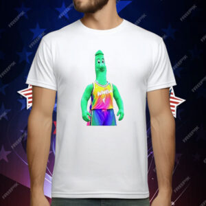 Indiana Fever WNBA New Mascot Green Dildo T-Shirt