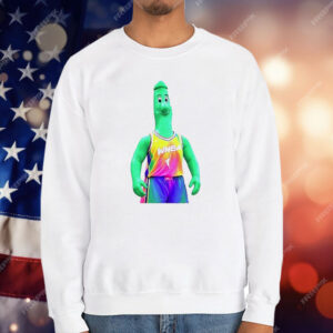 Indiana Fever WNBA New Mascot Green Dildo T-Shirt